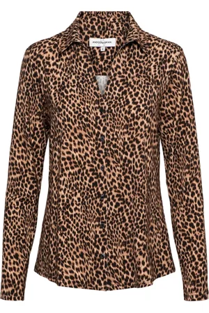 &Co Woman Dames, Blouses & Shirts, Bruin, Maat: S Viscose