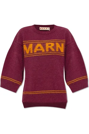 Marni Dames, Truien, Rood, Maat: XS Wol