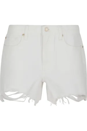 7 for all Mankind Dames, Korte broeken, Blauw, Maat: W29 Denim