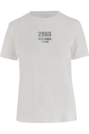 Max Mara Dames, Tops, Wit, Maat: S Zijde