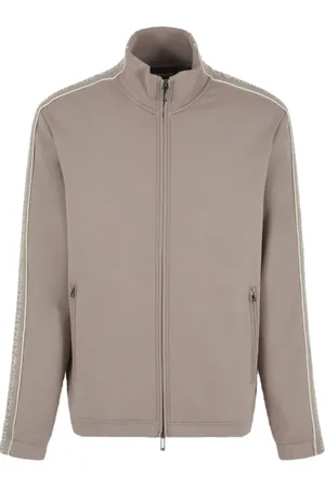 Emporio Armani Heren, Sweatshirts & Hoodies, Grijs, Maat: M