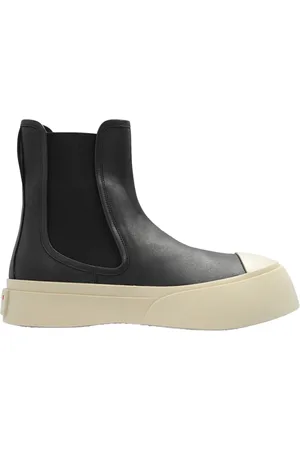 Marni Dames, Schoenen, Zwart, Maat: 38 EU Leer
