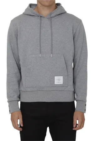 Thom Browne Heren, Sweatshirts & Hoodies, Grijs, Maat: S Katoen