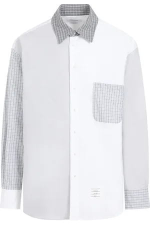 Thom Browne Heren, Overhemden, Veelkleurig, Maat: L Katoen