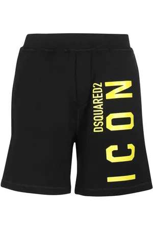 Dsquared2 Heren, Korte broeken, Zwart, Maat: S Katoen