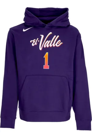 Nike Heren, Sweatshirts & Hoodies, Paars, Maat: M Katoen