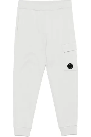 C.P. Company Heren, Broeken, Grijs, Maat: M Fleece