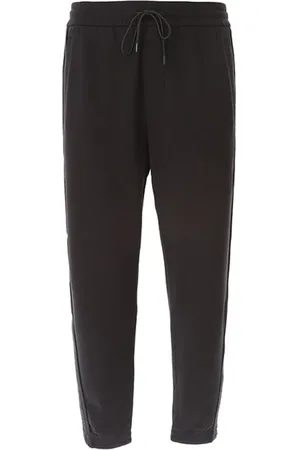 Emporio Armani Heren, Broeken, Zwart, Maat: XS Katoen