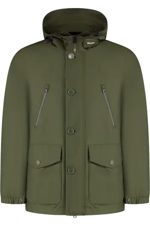 Woolrich Heren, Jassen, Groen, Maat: M Katoen
