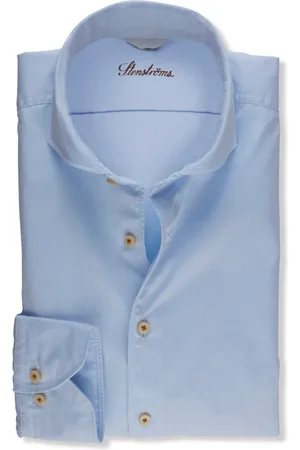 Stenströms Heren, Overhemden, Blauw, Maat: 2XL
