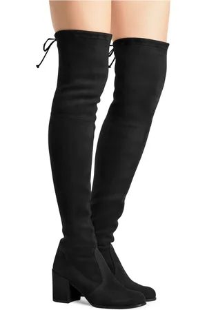 Stuart Weitzman Dames, Schoenen, Zwart, Maat: 35 1/2 EU Suède