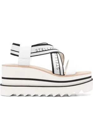 Stella McCartney Dames, Schoenen, Wit, Maat: 40 EU Poliester