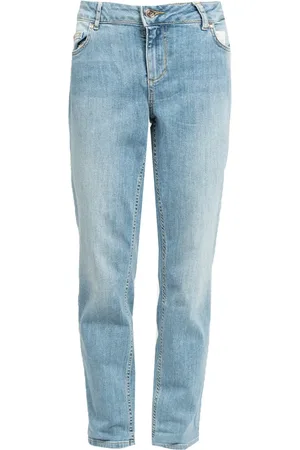 Liu Jo Dames, Jeans, Blauw, Maat: W33 Katoen