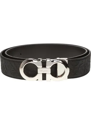 Salvatore Ferragamo Heren, Accessoires, Zwart, Maat: 95 CM Leer