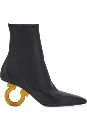 Salvatore Ferragamo Dames, Schoenen, Zwart, Maat: 36 1/2 EU Leer