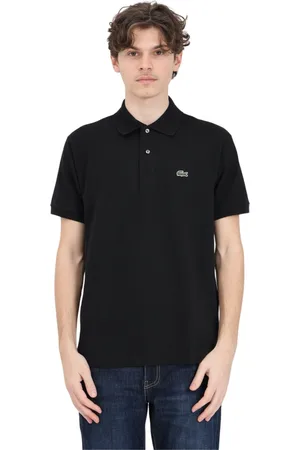Lacoste Heren, Tops, Zwart, Maat: 7XL Katoen