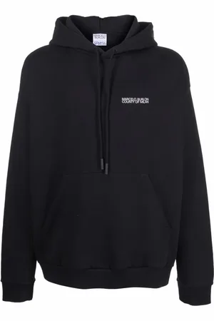 MARCELO BURLON Heren, Sweatshirts & Hoodies, Zwart, Maat: XS
