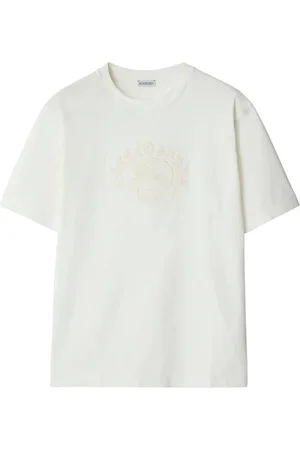 Burberry Heren, Tops, Wit, Maat: S Katoen