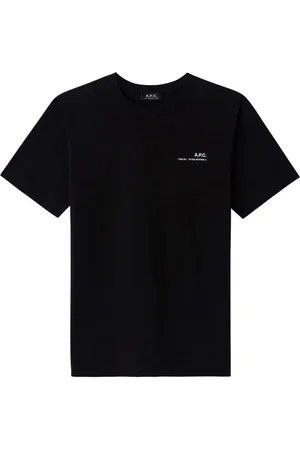 A.P.C. Heren, Tops, Blauw, Maat: XS Katoen