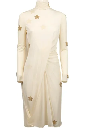 Burberry Dames, Jurken, Wit, Maat: 2XS Viscose