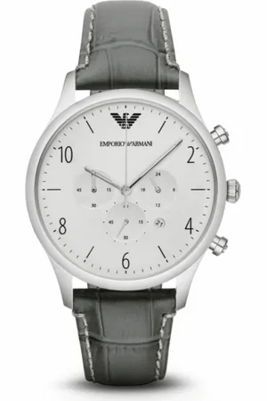 Emporio Armani Heren, Accessoires, Grijs, Maat: ONE Size