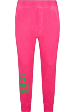 Dsquared2 Heren, Broeken, Roze, Maat: M Katoen