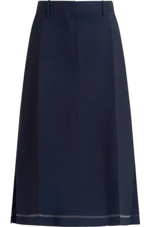 Marni Dames, Rokken, Blauw, Maat: M Wol
