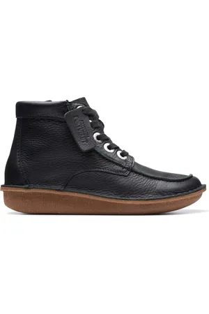 Clarks Dames, Schoenen, Zwart, Maat: 38 EU Leer