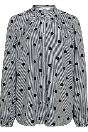 Co`Couture Dames, Blouses & Shirts, Zwart, Maat: S Viscose