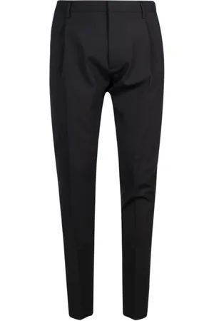 Dsquared2 Heren, Broeken, Zwart, Maat: S Wol