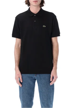 Lacoste Heren, Tops, Zwart, Maat: 2XL Katoen