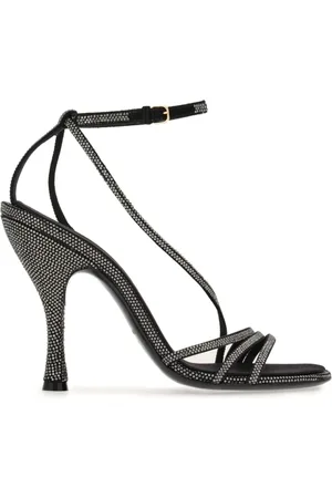 Salvatore Ferragamo Dames, Schoenen, Zwart, Maat: 38 1/2 EU Leer