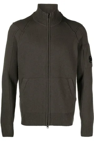 C.P. Company Heren, Truien, Groen, Maat: 2XL Wol