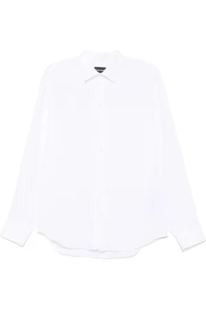 Emporio Armani Heren, Overhemden, Wit, Maat: M