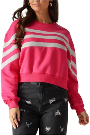 Alix the label Dames, Truien, Roze, Maat: XS Katoen