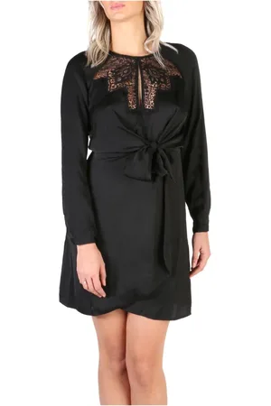 Guess Dames, Jurken, Zwart, Maat: XS Poliester