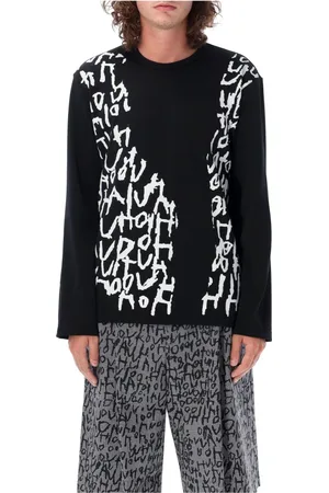 Comme des Garçons Heren, Sweatshirts & Hoodies, Zwart, Maat: S Katoen