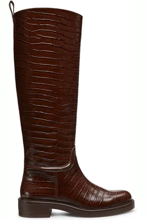 Stuart Weitzman Dames, Schoenen, Bruin, Maat: 38 EU Leer