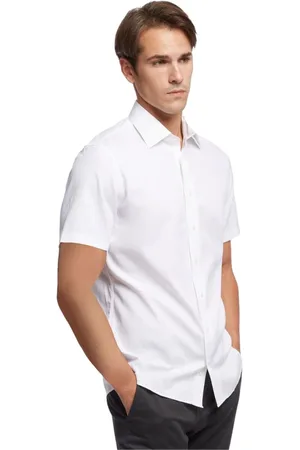 Brooks Brothers Heren, Overhemden, Wit, Maat: 3XL Katoen