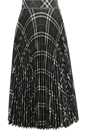Burberry Dames, Rokken, Veelkleurig, Maat: 2XS Wol