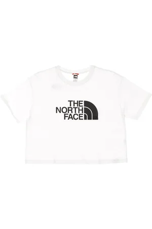 The North Face Dames, Tops, Wit, Maat: L Katoen