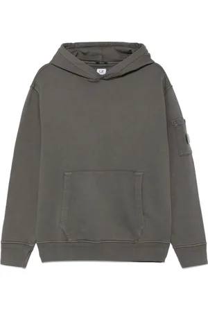 C.P. Company Heren, Sweatshirts & Hoodies, Grijs, Maat: XL Katoen