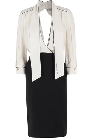 Elisabetta Franchi Dames, Jurken, Wit, Maat: XS