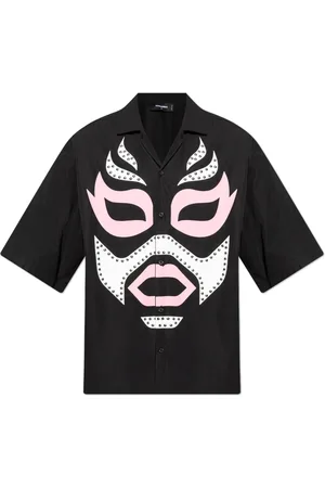 Dsquared2 Heren, Overhemden, Zwart, Maat: S Katoen