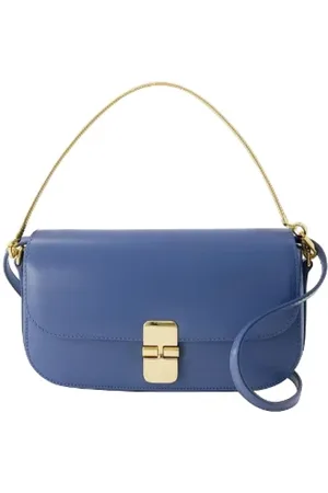 A.P.C. Dames, Tassen, Blauw, Maat: ONE Size Katoen