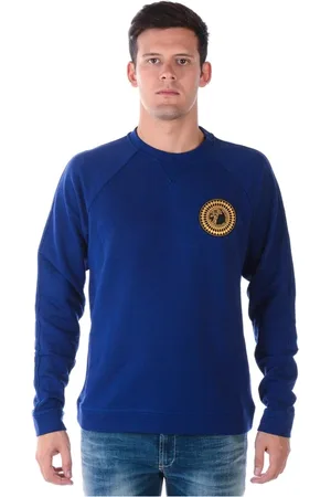 VERSACE Heren, Sweatshirts & Hoodies, Blauw, Maat: 2XL