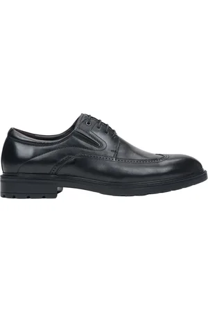 Estro Heren, Schoenen, Zwart, Maat: 45 EU Leer