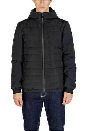 Calvin Klein Heren, Jassen, Zwart, Maat: S Poliester