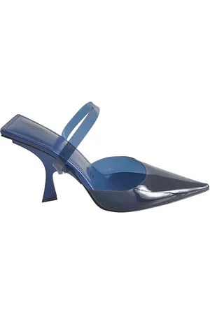 The Attico Dames, Schoenen, Blauw, Maat: 37 EU Leer