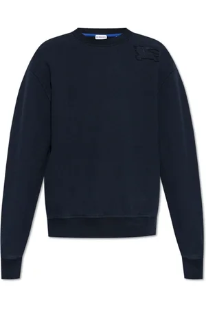Burberry Heren, Sweatshirts & Hoodies, Blauw, Maat: M Katoen